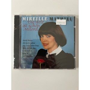 Mireille Mathieu Di Welt Ist Schon Milord CD 2000 BMG Ariola NEW SEALED Import